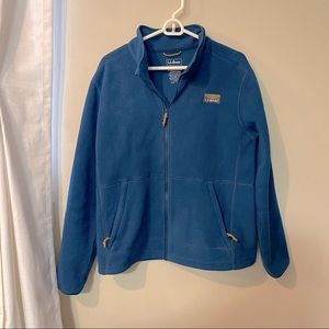 L.L. Bean fleece zip jacket